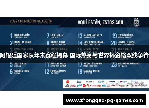 阿根廷国家队年末赛程揭幕 国际热身与世界杯资格双线争锋 阿根廷国家队年末赛程揭幕 国际热身与世界杯资格双线争锋