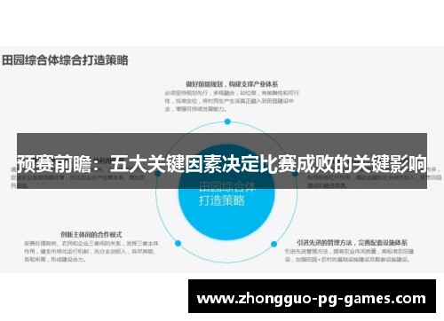 预赛前瞻:五大关键因素决定比赛成败的关键影响 预赛前瞻:五大关键因素决定比赛成败的关键影响